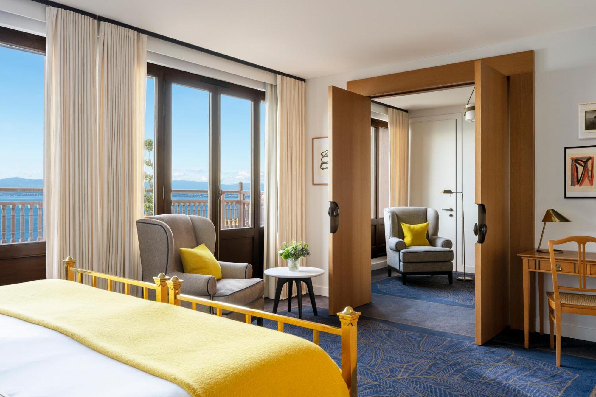 Hotel Royal Evian-les-Bains Bagian luar foto